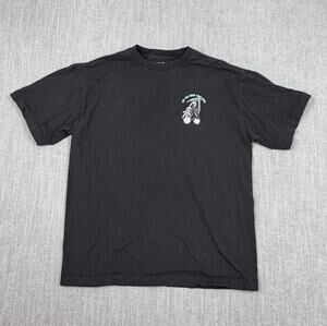 Last Call Co Let The Good Times Roll T Shirt Mens Medium Black Grim Reaper Dice